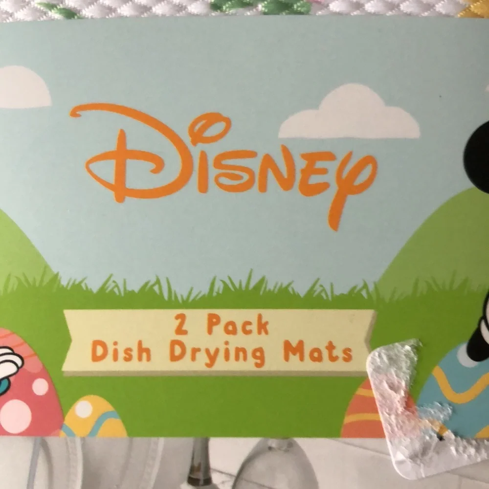 Disney MICKEY Flowers Spring DRYING Mats